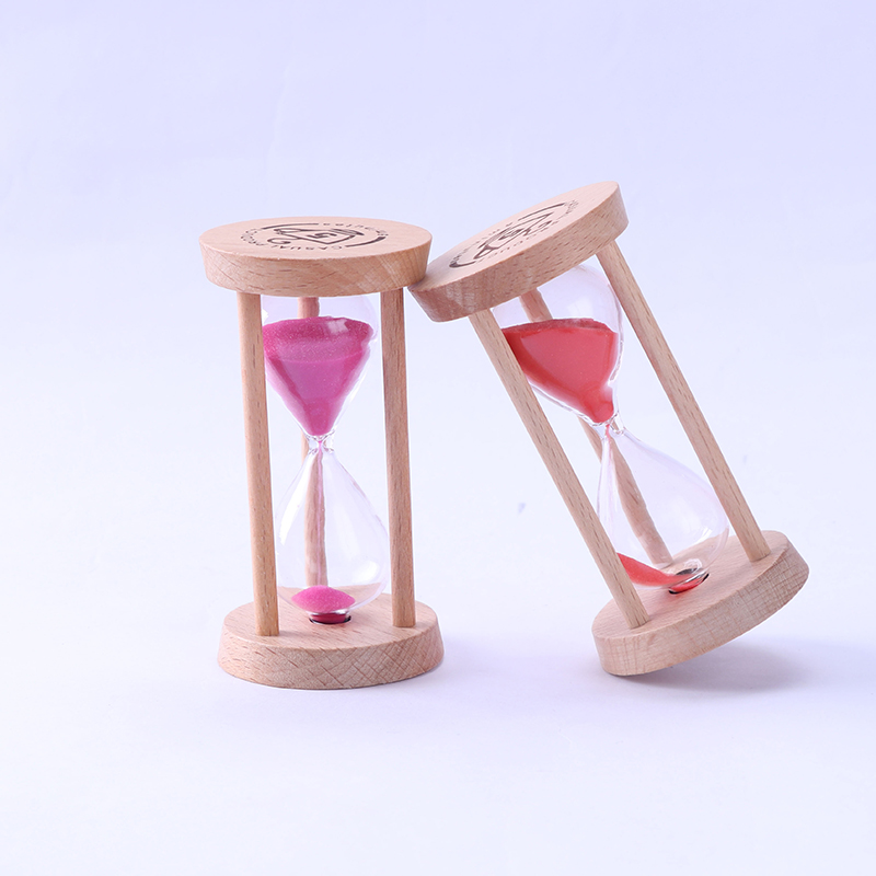 Высококачественный 3 -минутный деревянный песчаный песчаный песчаный часы таймер декор часы уникальная подарочная кухня