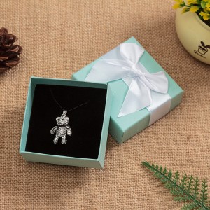 Ювелирные украшения высококачественная коробка кольца Bowknot Box маленькая браслет-бокс ювелирные украшения