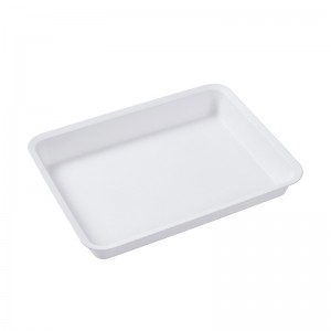 Розовая прямоугольная форма обычная силиконовая пищевая кастрюля