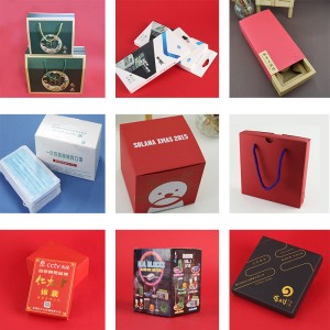 Индивидуальная кофе белая картонная коробка черная коробка картонная бумажная коробка чай Nougat Белая бумага маленькая коробка