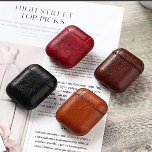 Подходит для Apple Airpods защитный корпус, Bluetooth беспроводной шкаф для гарнитуры, защитный корпус для хранения, полностью покрытый и ц...