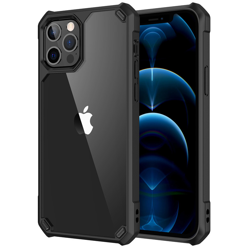 Подходит для iPhone 12Pro Case, тяжелый военный защитный чехол, Shockper Solid Case