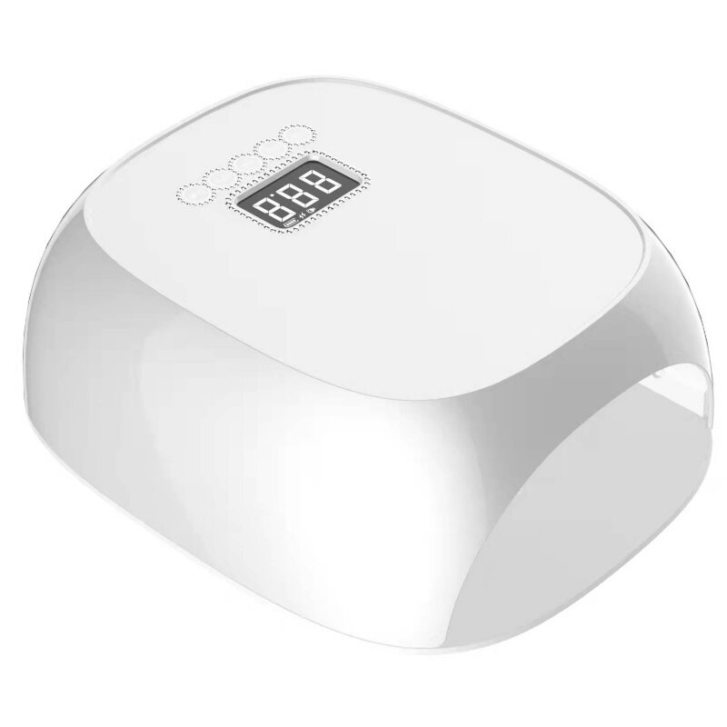 M&R 801PRO беспроводная светодиодная лампа для ногтей, беспроводная сушилка для ногтей, перезаряжаемый светодиодный светильник 72 Вт, портативный гель -ультрафиолетовый светодиод