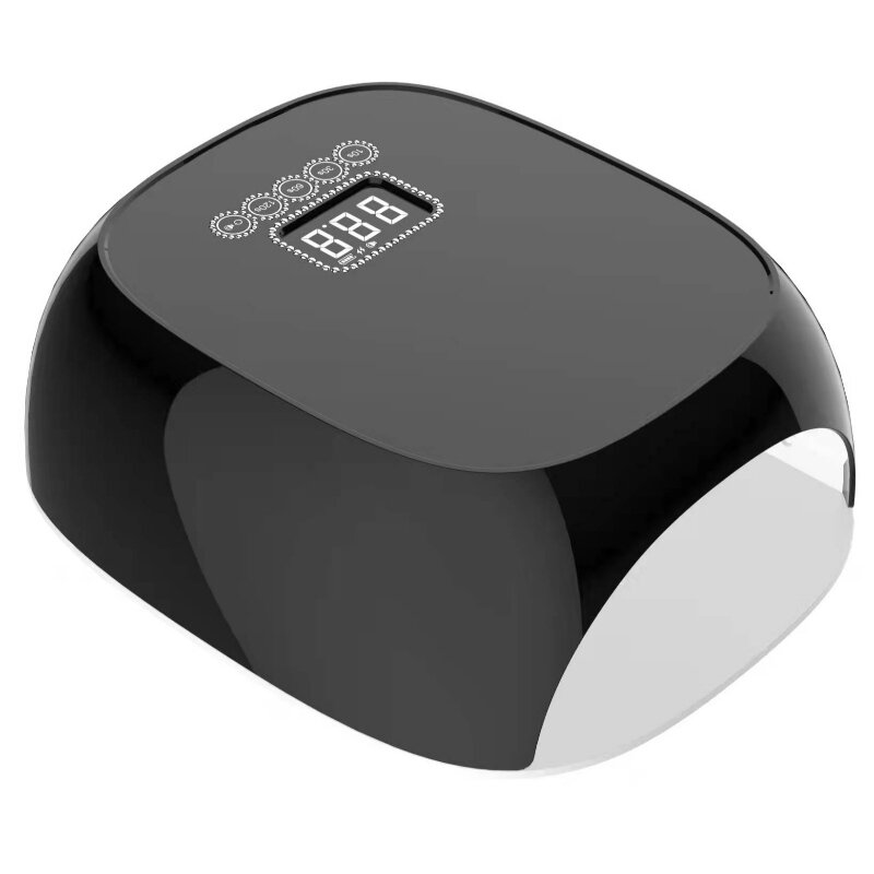M&R 801PRO беспроводная светодиодная лампа для ногтей, беспроводная сушилка для ногтей, перезаряжаемый светодиодный светильник 72 Вт, портативный гель -ультрафиолетовый светодиод