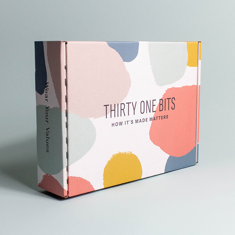 Двухсторонняя розовая коробка для самолета квадратная экспресс-одежда для футболки упаковочная коробка многократная цветная к...