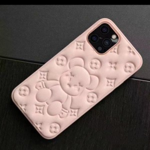 Новый чехол для мобильного телефона, Apple iPhone13pro Leather Bear Bear 3D Prescont Process Process Mobile Phrote Chore Case