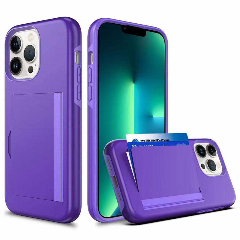 Подходит для Apple iPhone13Pro мобильный телефон, со встроенным дизайном карт.