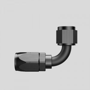 90 градусов алюминиевого поворота. Конец шланга для плетенной топливной линии