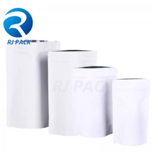 100% переработанные металлические мешочки с молнией с молнией