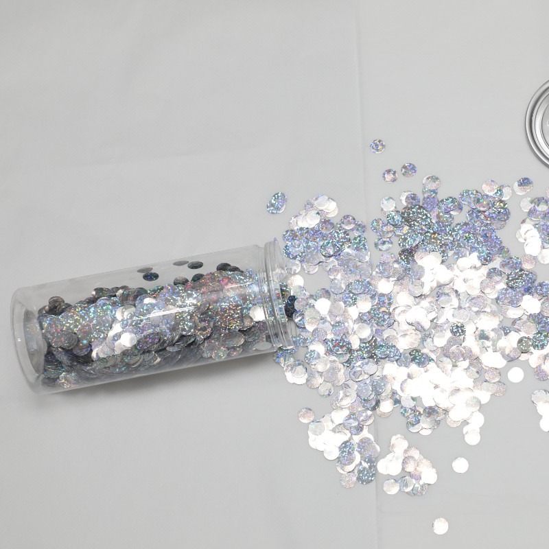 Silver Push Pop Confetti Poppers