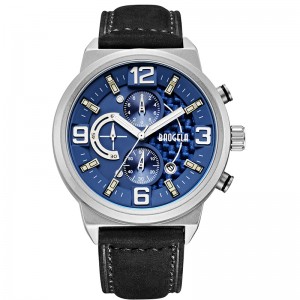 Baogela Men ~ Black Sports Quartz Watch Leisure Fashion Analog Timing Watch Display Men \\\\ Watch 1709 Black Blue