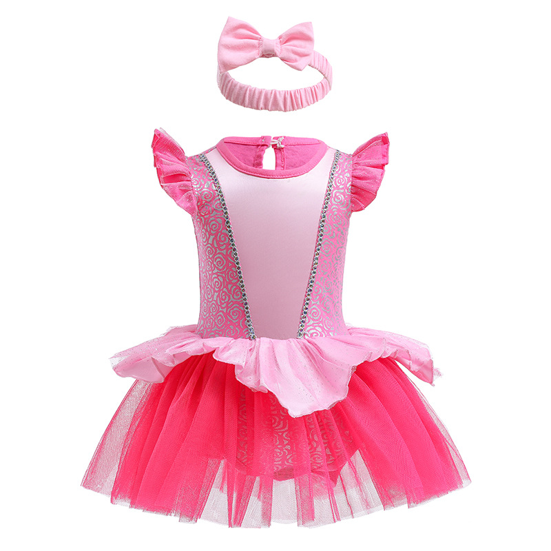 Хэллоуин девочки принцесса Румпер 1 -летняя платье на день рождения. Причудливая одежда для новорожденных Эльза Ариэль Рапунцель Белль.