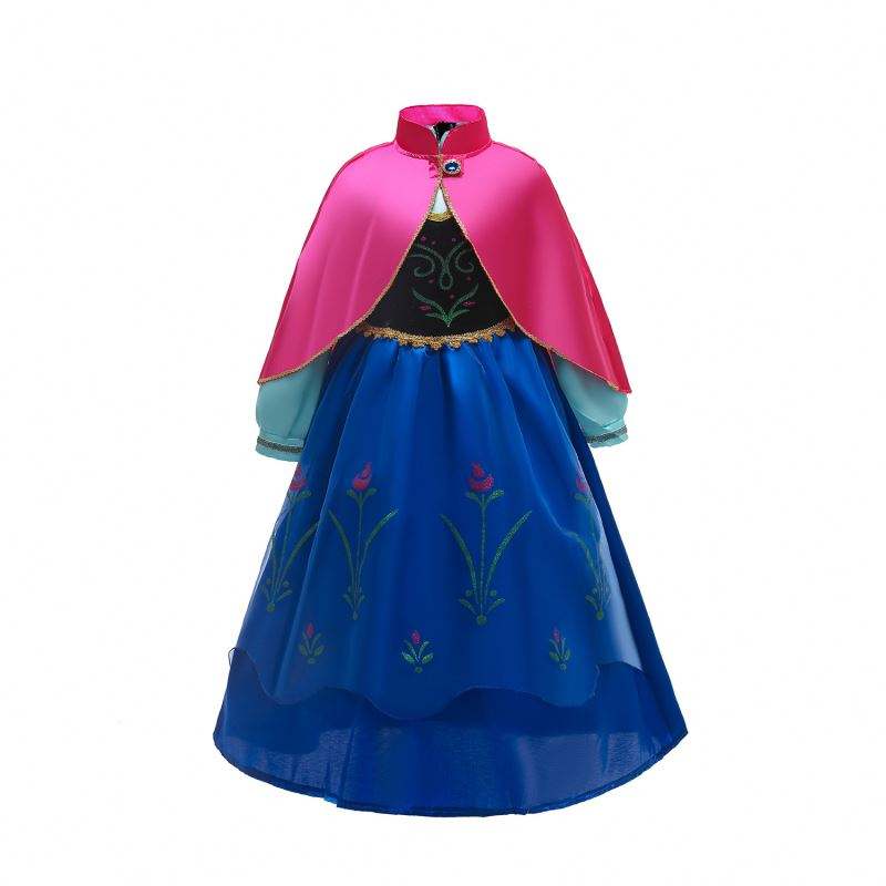 Baige Anna Elsa Cosplay Dress Fairy Tale Halloween Платье