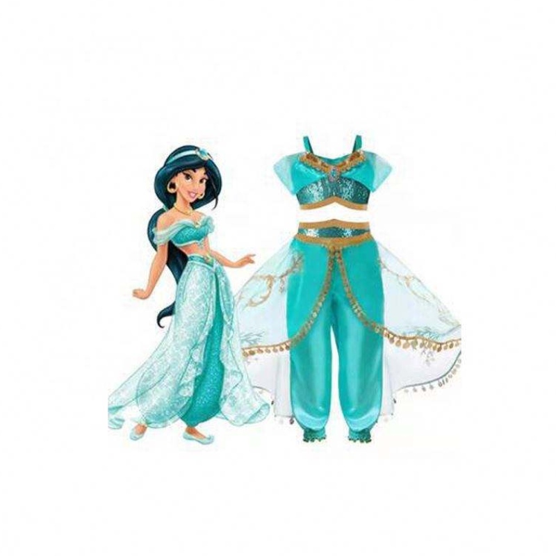 Новый продукт телевидение&movie jasmine princess платье Aladdin Волшебная лампа