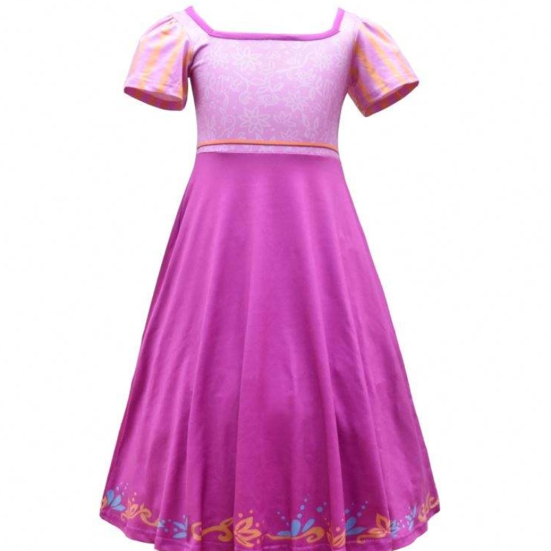 Волшебные волосы Rapunzel Press Press Princess Dress TV&movie Cosplay Costume