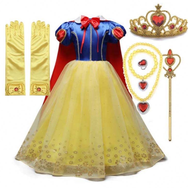 Хэллоуин косплей вечеринка нарядить 2-11-й маленькая девочка Дети Костюмы принцессы с аксессуарами DGHC-001