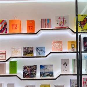 Индивидуальная упаковочная сумка красочная сумка подарочная сумка для покупки сумочка упаковочная сумка эксклюзивная логотип 5...