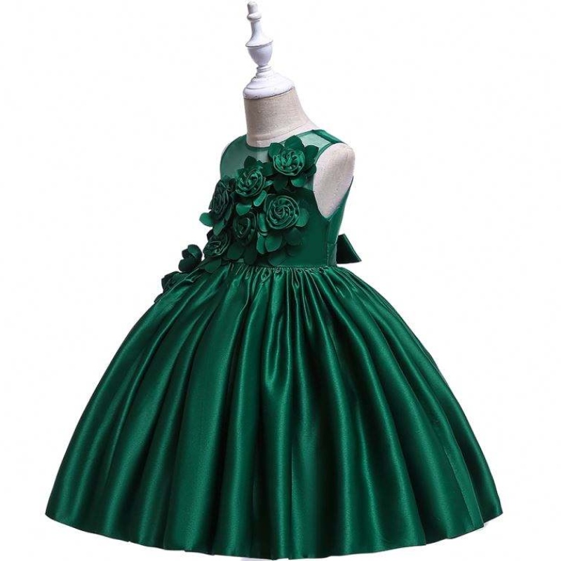 Baige Factory Price Children Kids Girls Fashion Boutique Girl Wedding Gutder Farting Droubt Presom L5068