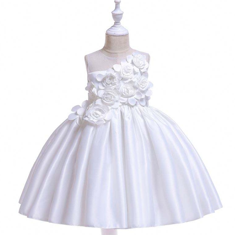 Baige Factory Price Children Kids Girls Fashion Boutique Girl Wedding Gutder Farting Droubt Presom L5068