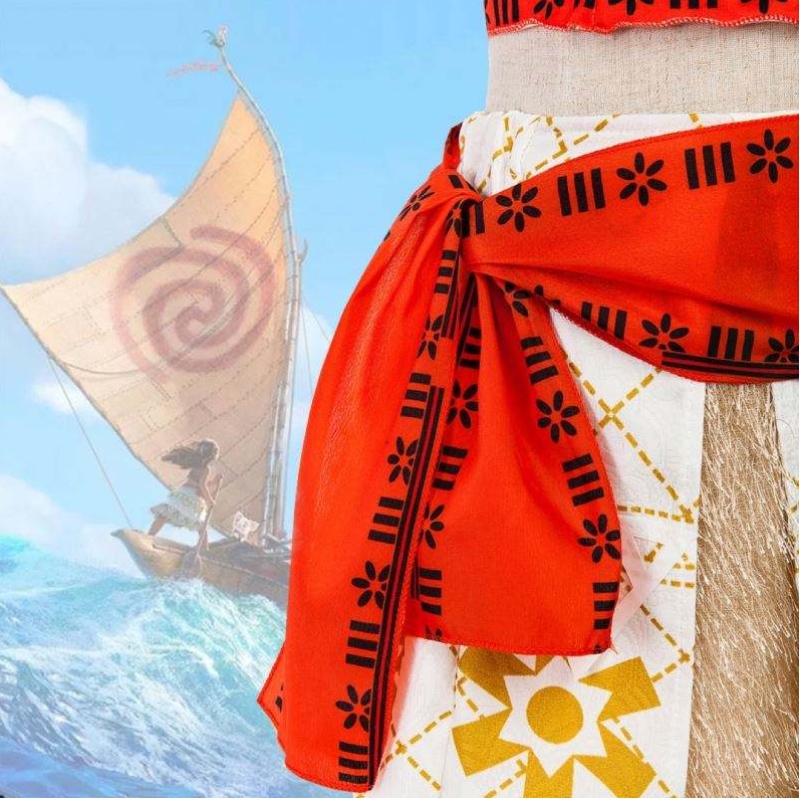 2020 New Ocean Romance Princess Drent Moana Halloween Girls Girls Dubound Press