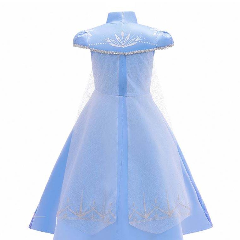 Новая эльза Frocks Fashion Короткие рукава пальто хэллоуин