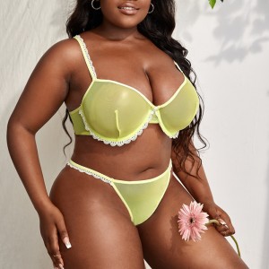 Контрастная мини -кружевная отделка