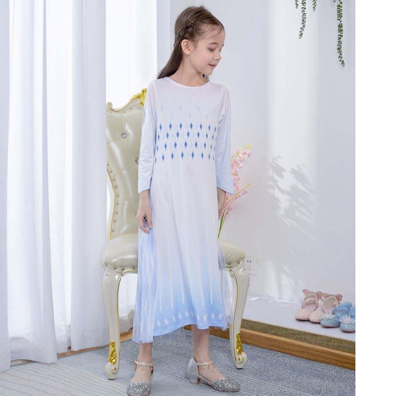 Baige White Princess Elsa Dress Disply Dress Dress Costumes для детского телевидения&фильма костюмы