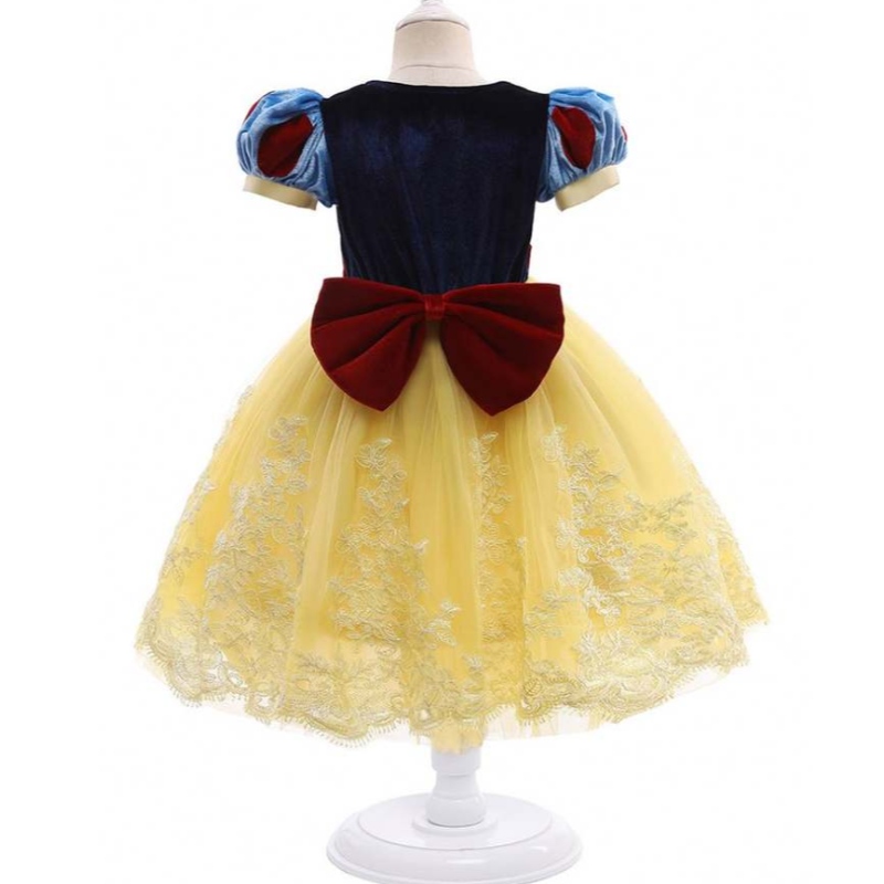 Baige New Style Белоснежный соус Принцесса платье короткие рукава для вечеринки для девушек для девочек