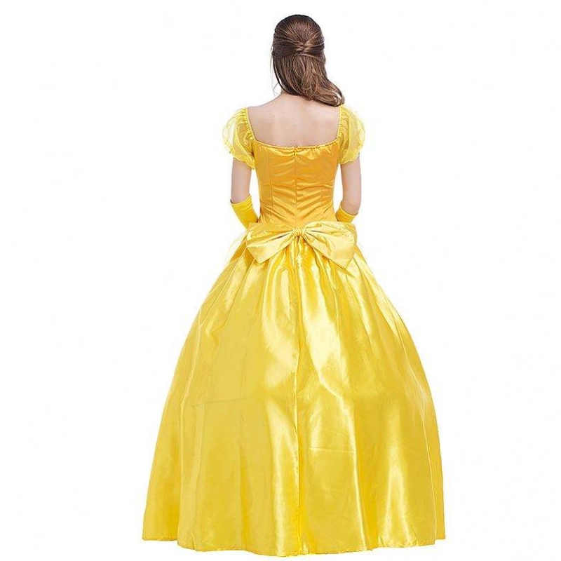 Косплей Belle Princess Dress Dress For Beauty and The Beast Women Party Costumes