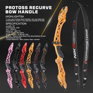 Elongarrow 68inches rh/lh Recurve Bow с C1 углеродными конечностями
