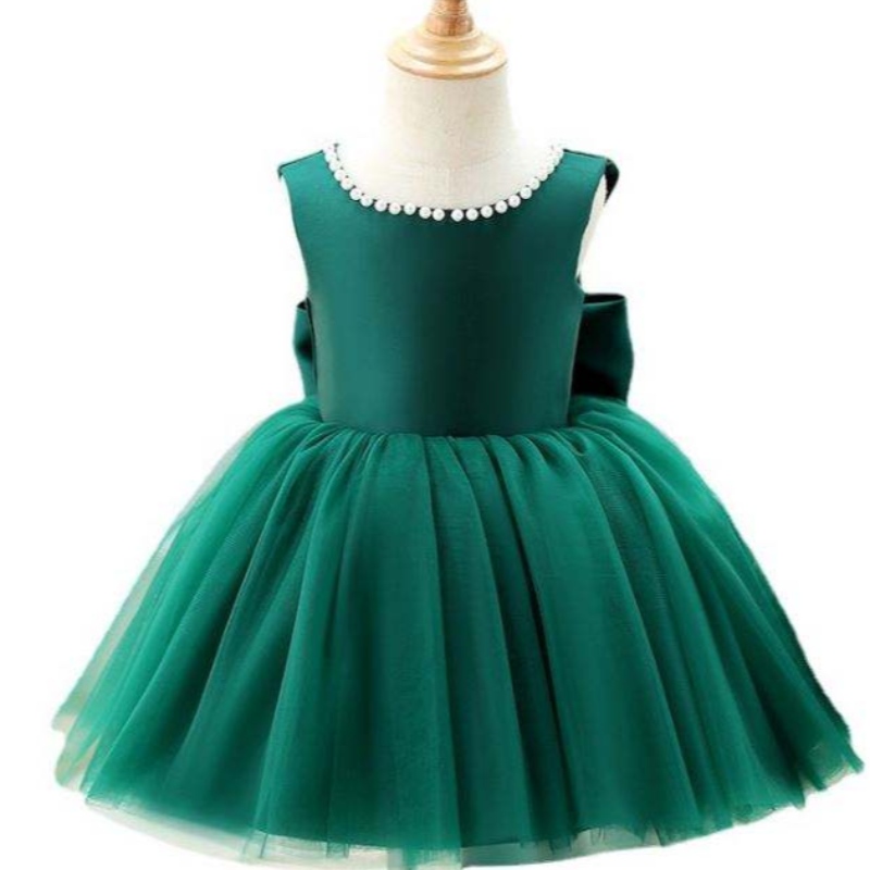 Baige New Fashion Girls Kids Party Party Dress Summer Boutique Baby Apparel L5063