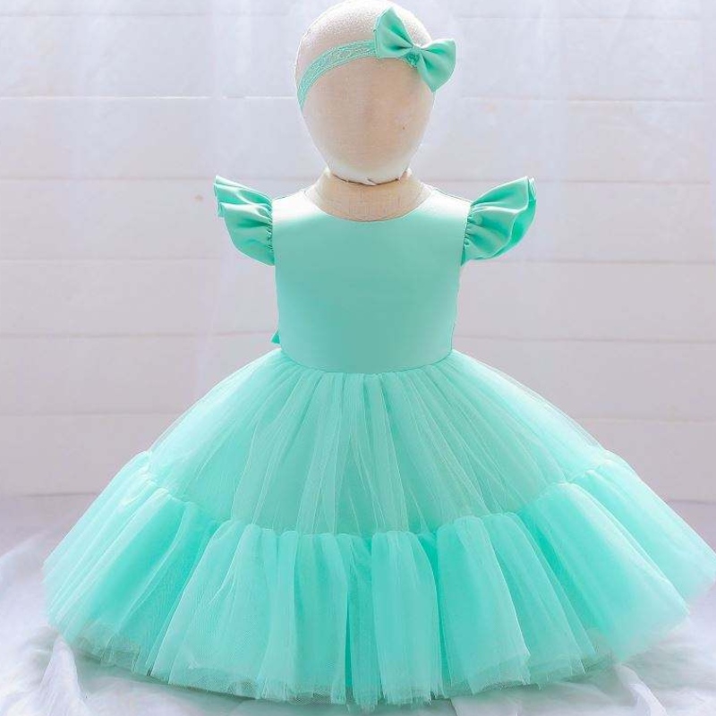 Baige 4 Years короткие рукава детские платье по случаю дня рождения детское крещение Pufle Ball Plow L2038XZ
