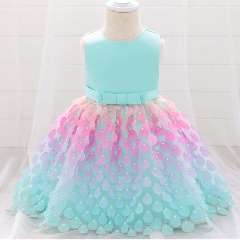 Baige Amazon Top Sale Pale Permaid Sequin Bab