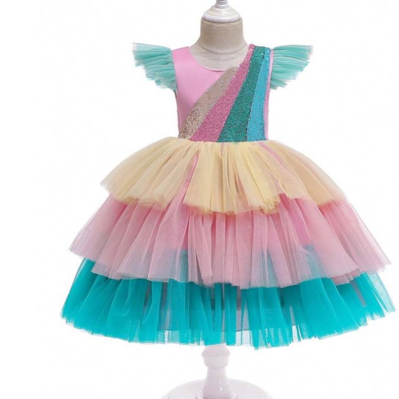 Baige Tulle Roolves Unicorn Dutu юбка детское торт цветочный платье костюм на вечеринке на хэллоуин