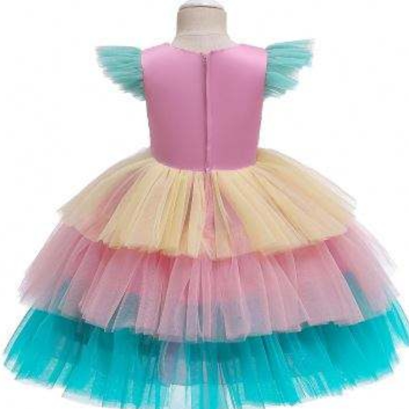 Baige Tulle Roolves Unicorn Dutu юбка детское торт цветочный платье костюм на вечеринке на хэллоуин