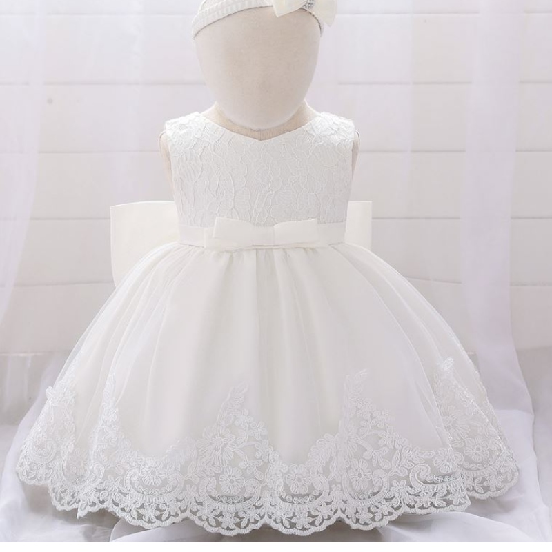 Baige 2021 Summer Pink Girll Diseveless детские кружевные платья