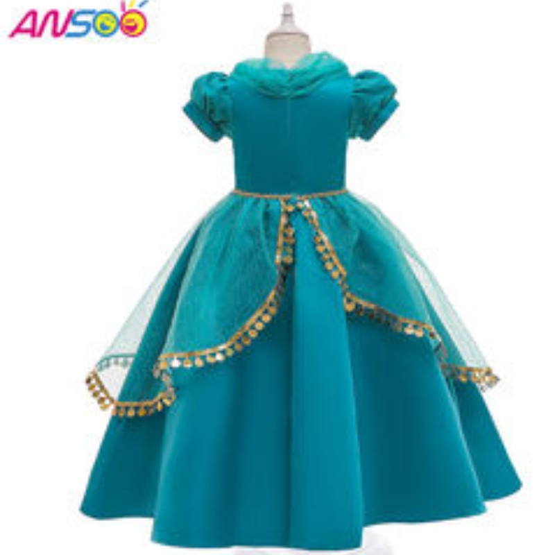 Ansoo Fancy Kids одевайте новое прибытие кружевное исполнение девочек