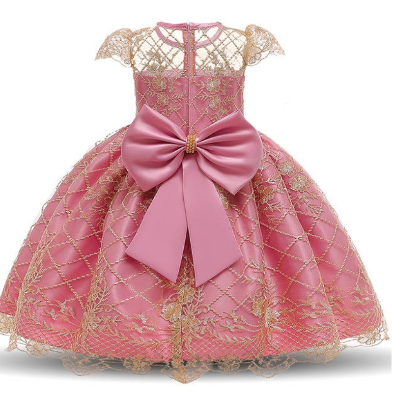 Платье Summer Princess Little Flower Girl Party Платье свадебное платье в западном стиле