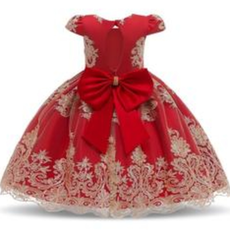 Платье Summer Princess Little Flower Girl Party Платье свадебное платье в западном стиле