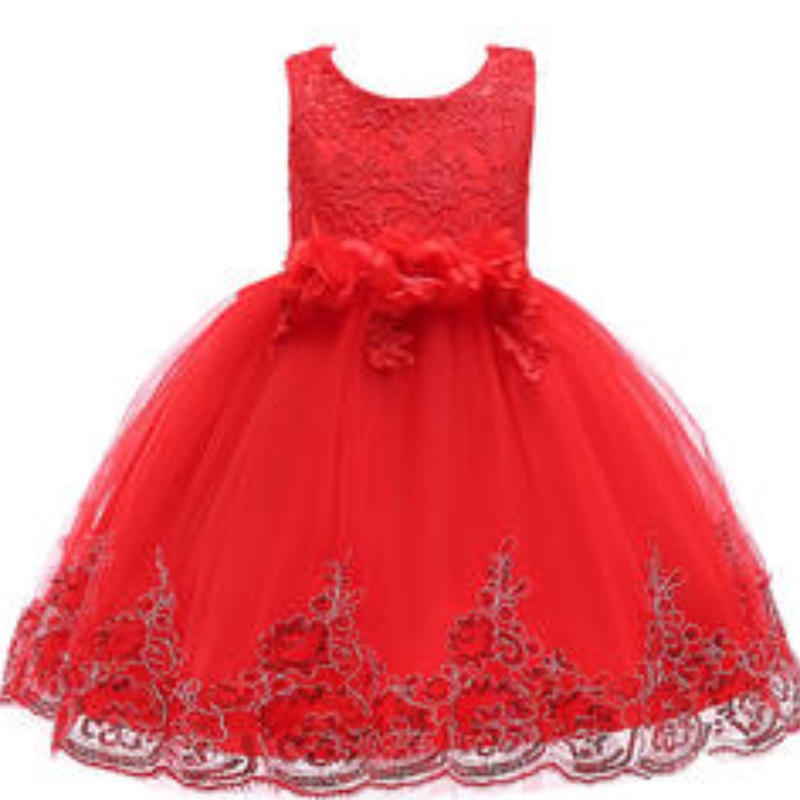 Baby Girl Flower Sequin Сетка