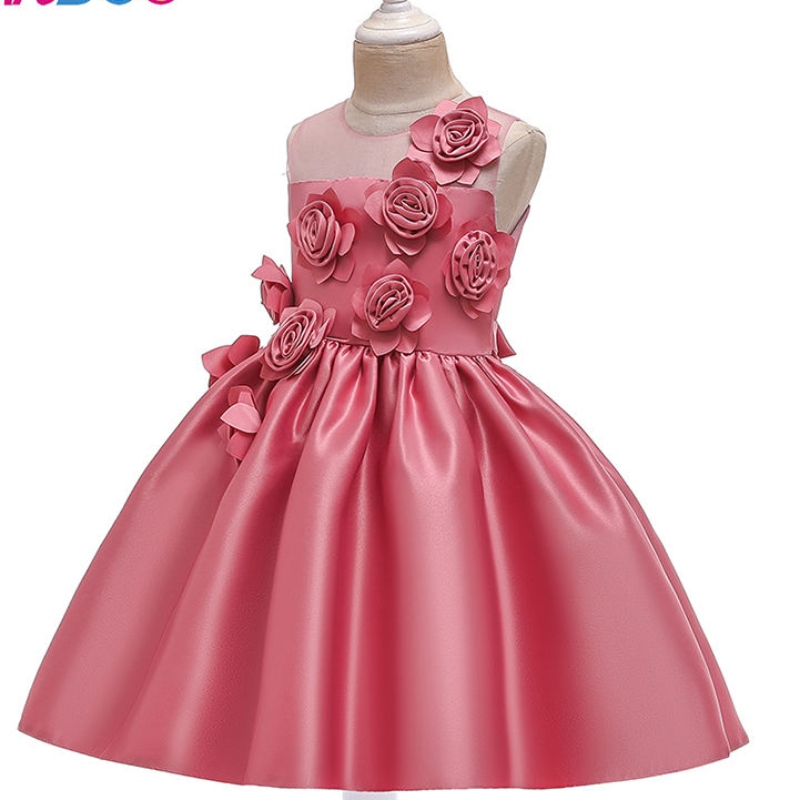 Ansoo Girls Dress Christmas Elegant Princess Dress Formes для девочек свадебное платье для вечеринки 2-12 лет