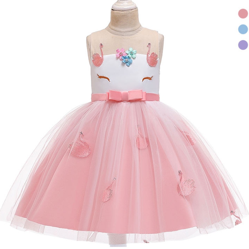 Ansoo Kids Girls Frings Rainbow Birthday Princess Drincess Drineveless Plays Unicorn Tutu Princess платье для 12 -летни