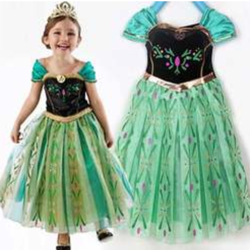 Baige TV&movie Elsa Anna Girl Party Платья выступления на Хэллоуин Костюмы Костюмы