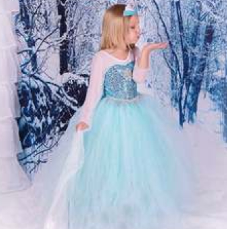 Baige TV&movie Elsa Anna Girl Party Платья выступления на Хэллоуин Костюмы Костюмы