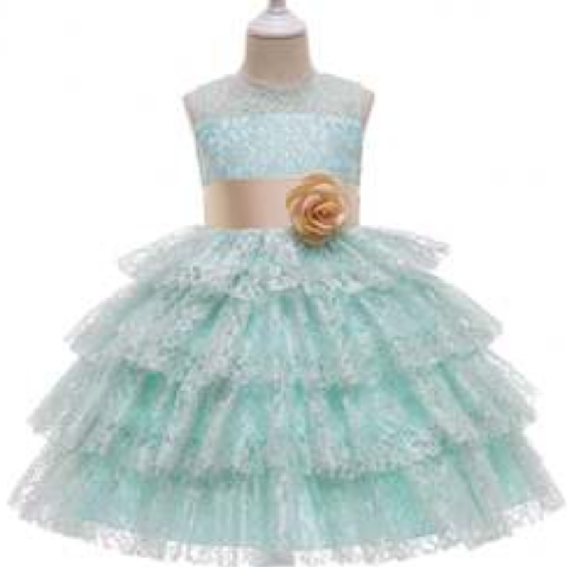 Baige New Children \\ Princess Dress Fring Loined Lieven Lievensed Randeveless Wedding Girld Sward Plays 3 - 49 штук