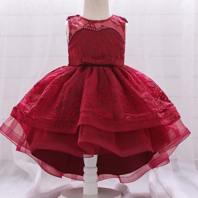 Baige Summer Kind Neworn Babo Girl Frock Design День рождения свадебное платье для вечеринки T1939XZ