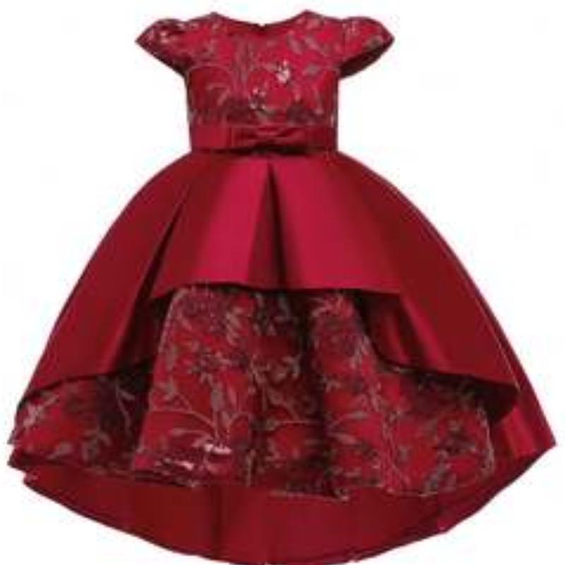 Baige Высококачественная летняя платья детская вечеринка носить цветочные девушки Западная вечеринка Формальное платье на день рождения T5170