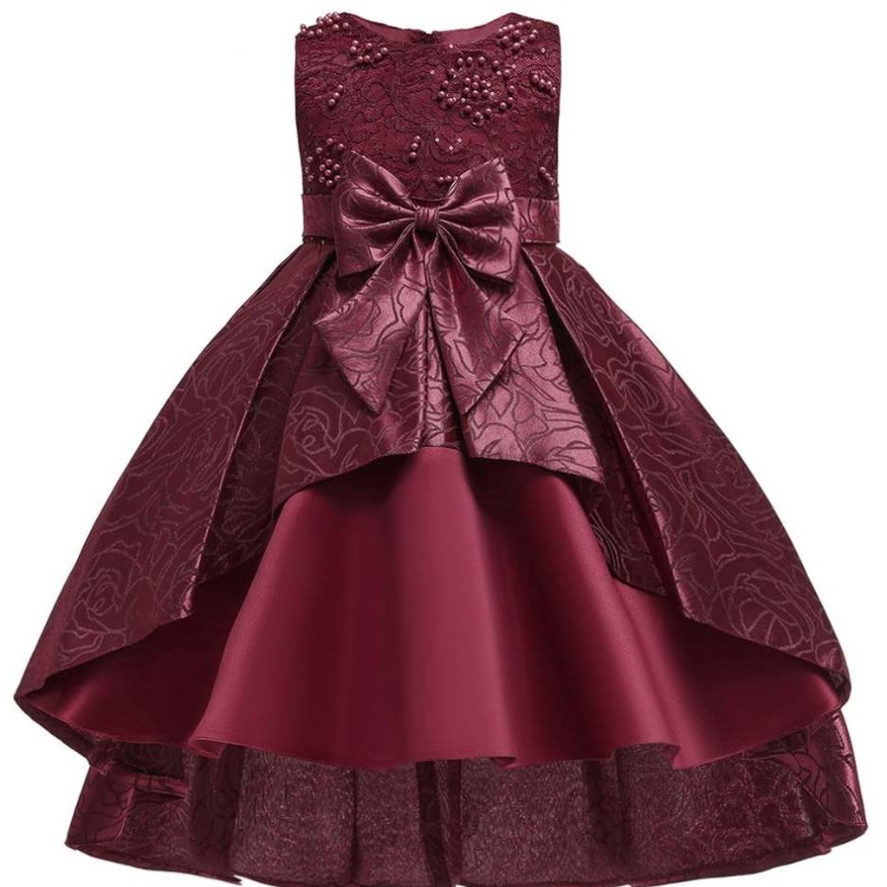 Baige 2020 Fashion Kids Dress Girlmard Girld Highting Guted Wedding Kid Party Планты от 3 до 5 лет для девочек T5176