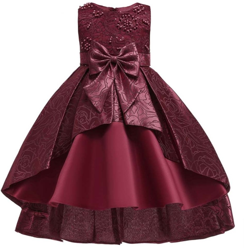 Baige 2020 Fashion Kids Dress Girlmard Girld Highting Guted Wedding Kid Party Планты от 3 до 5 лет для девочек T5176