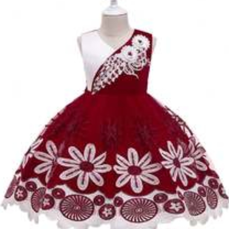 Baige Lovely Bowknot Sequined Baby Girl Платье на день рождения пушистое платье для вечеринки для ребенка платье для ребенка